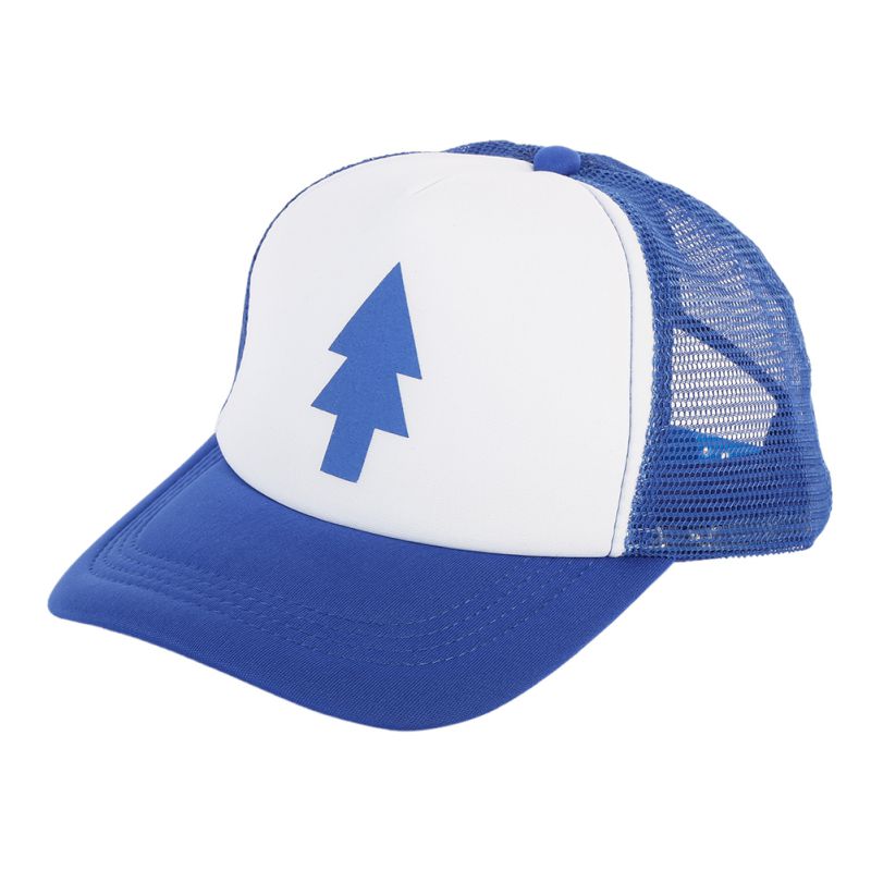 Women Men Curved PINE TREE Dipper Gravity Falls Mesh Hat Trucker